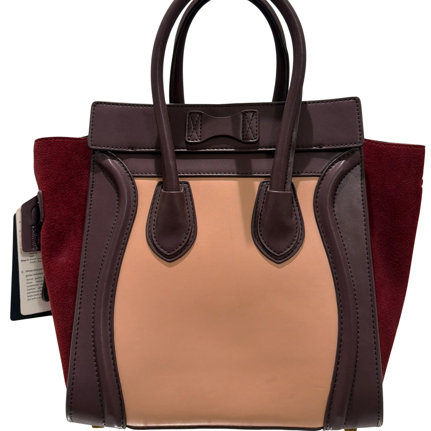 The Kayla Bag-Burgundy Multi Color