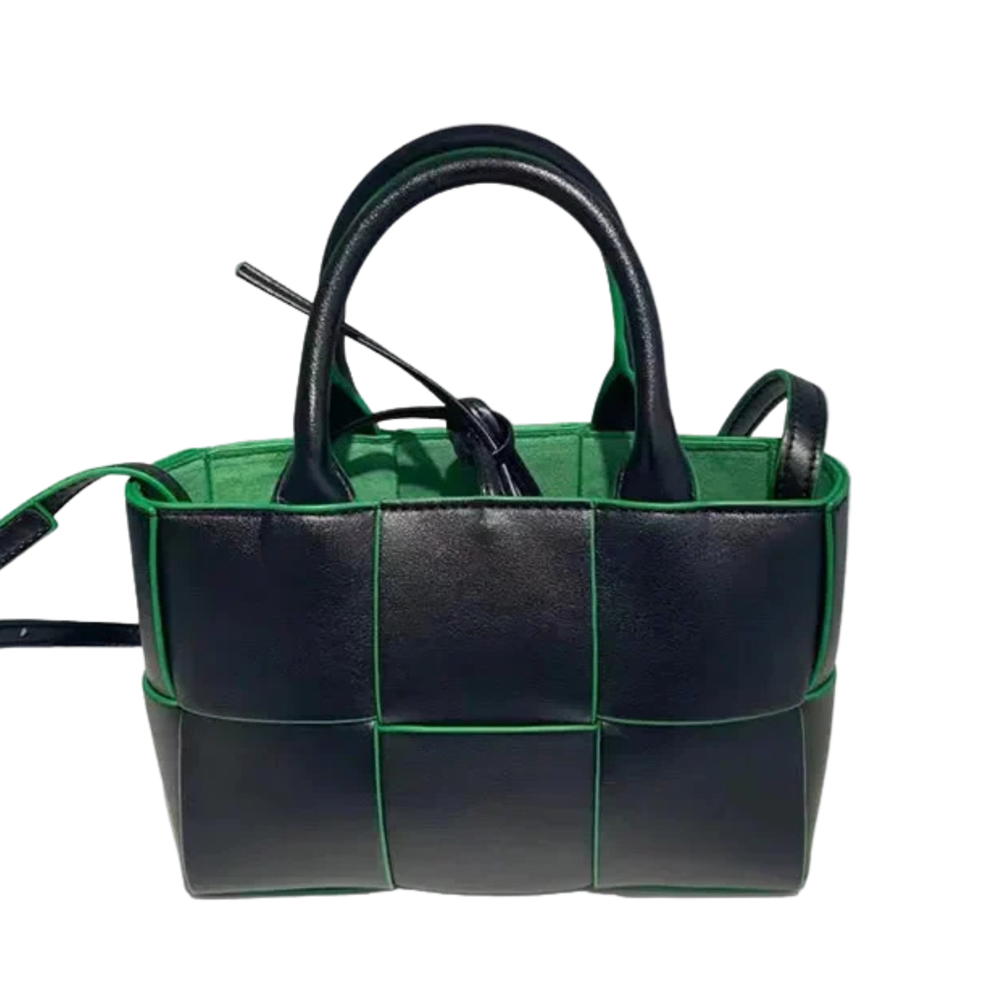 The Maria Bag - Multi-color (Black & Green)