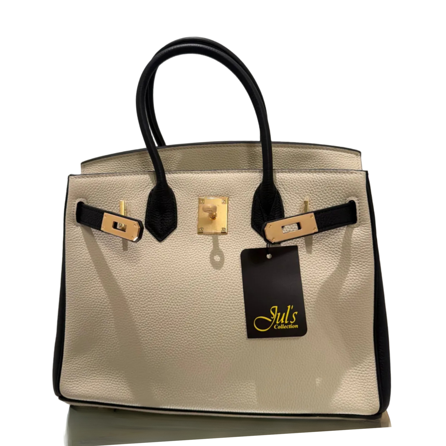 The Miss B Bag Multi Color Creme, Black