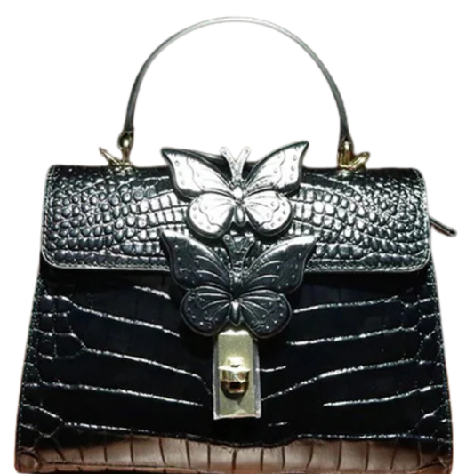 3 Butterfly Bag-Black