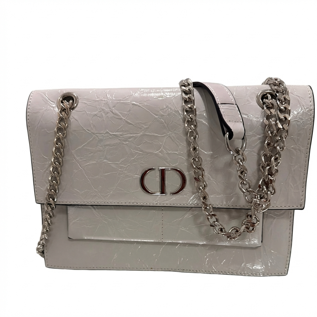 The Edwina Bag-White